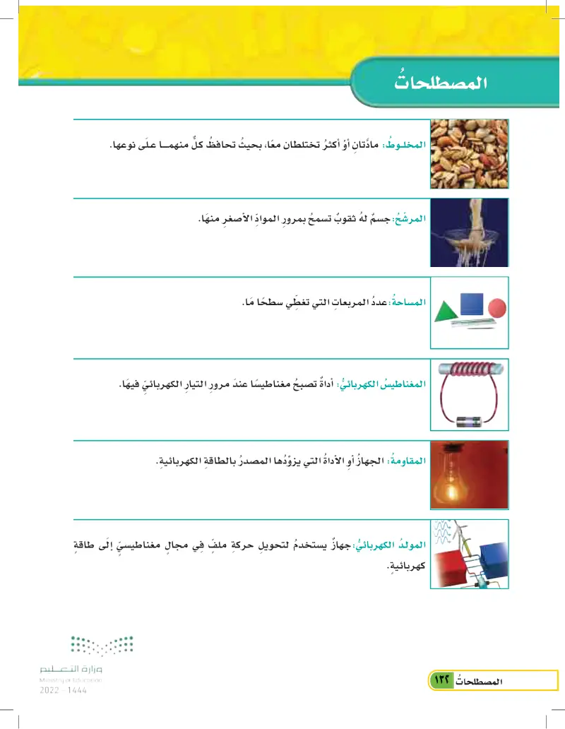 المصطلحات