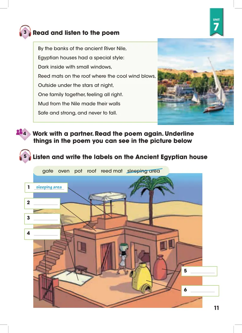 LESSON 3: ANCIENT EGYPTIAN HOMES