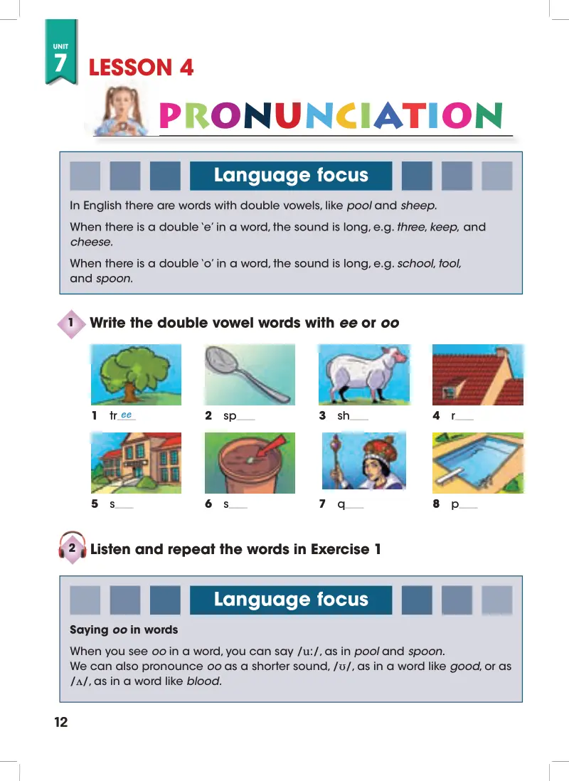 LESSON 4: PRONUNCIATION