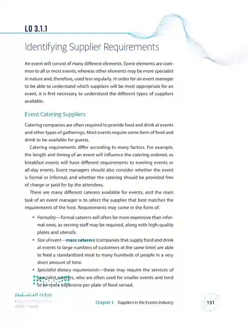 3.1 Factors to Consider When Choosing Suppliers