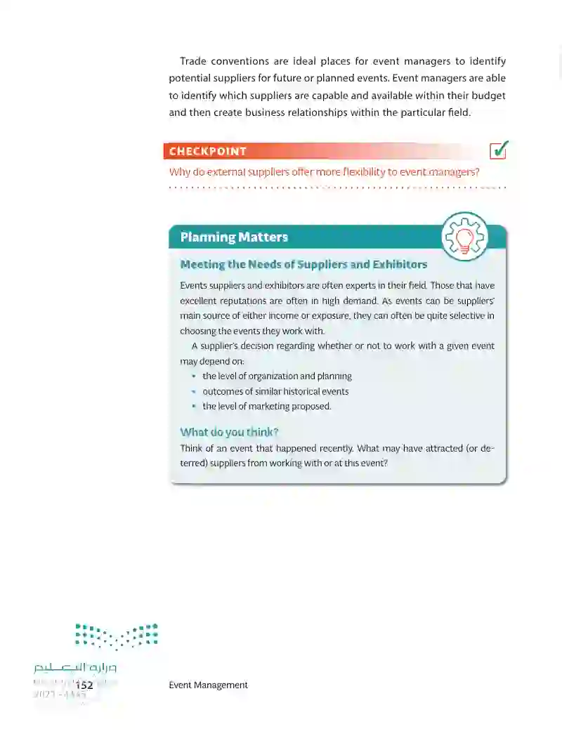 3.2 Identifying Qualified Suppliers