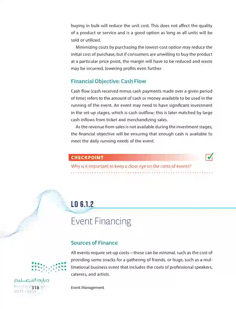 6.1 Event Financing