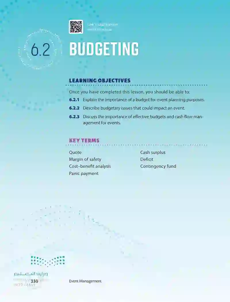 6.2 Budgeting