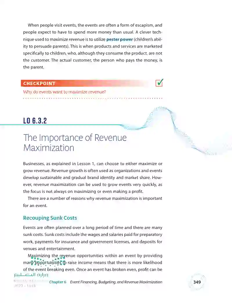 6.3 Revenue Maximization