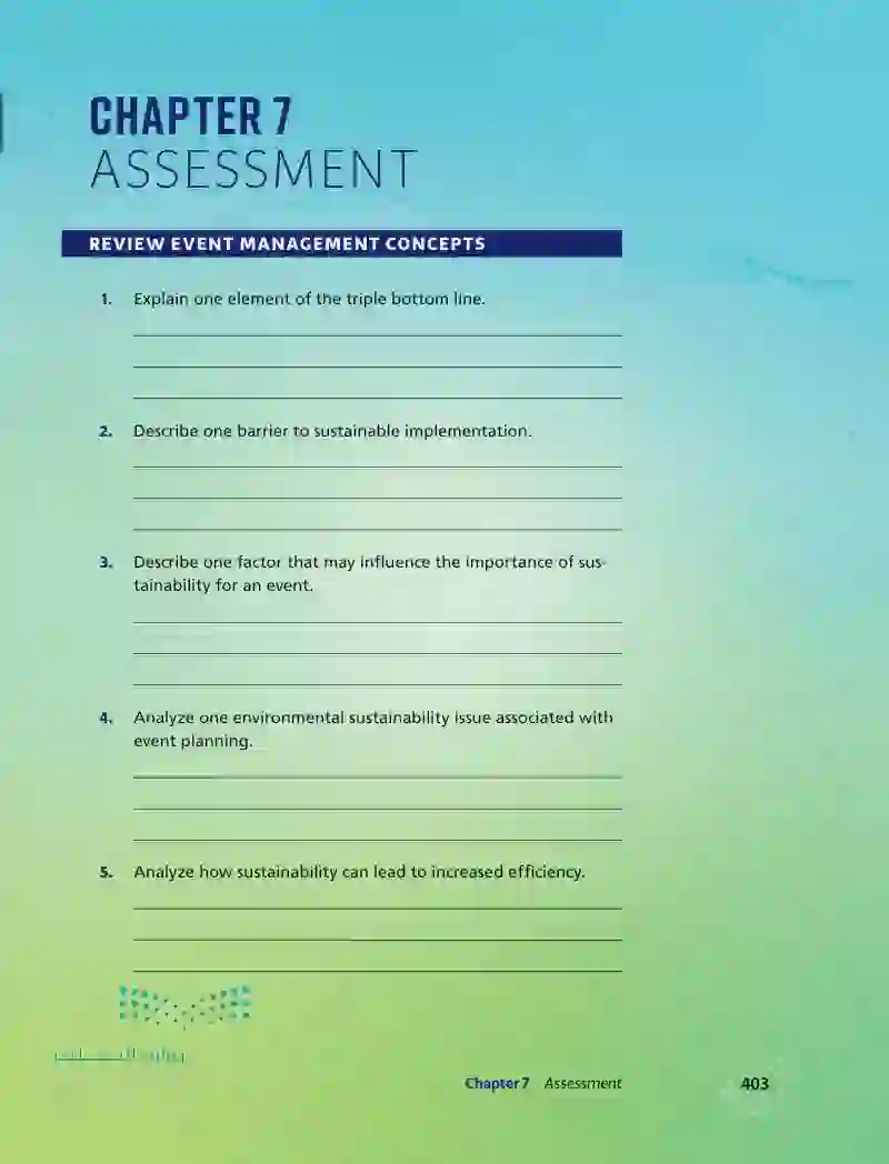 Chapter 7 Assessment