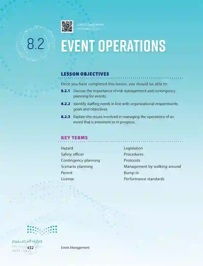 8.2 Event Operations