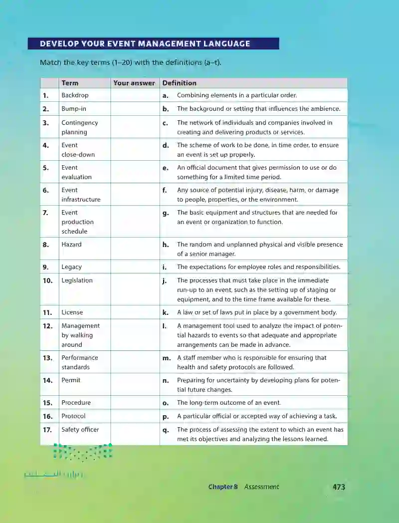 Chapter 8 Assessment