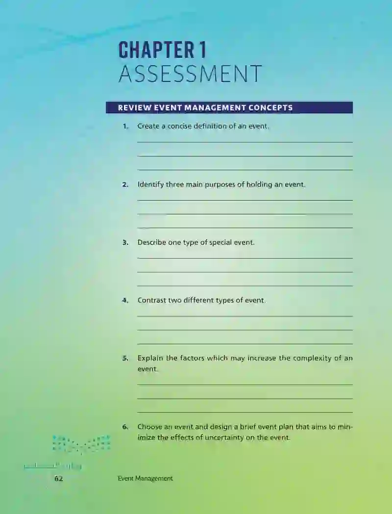 Chapter 1 Assessment