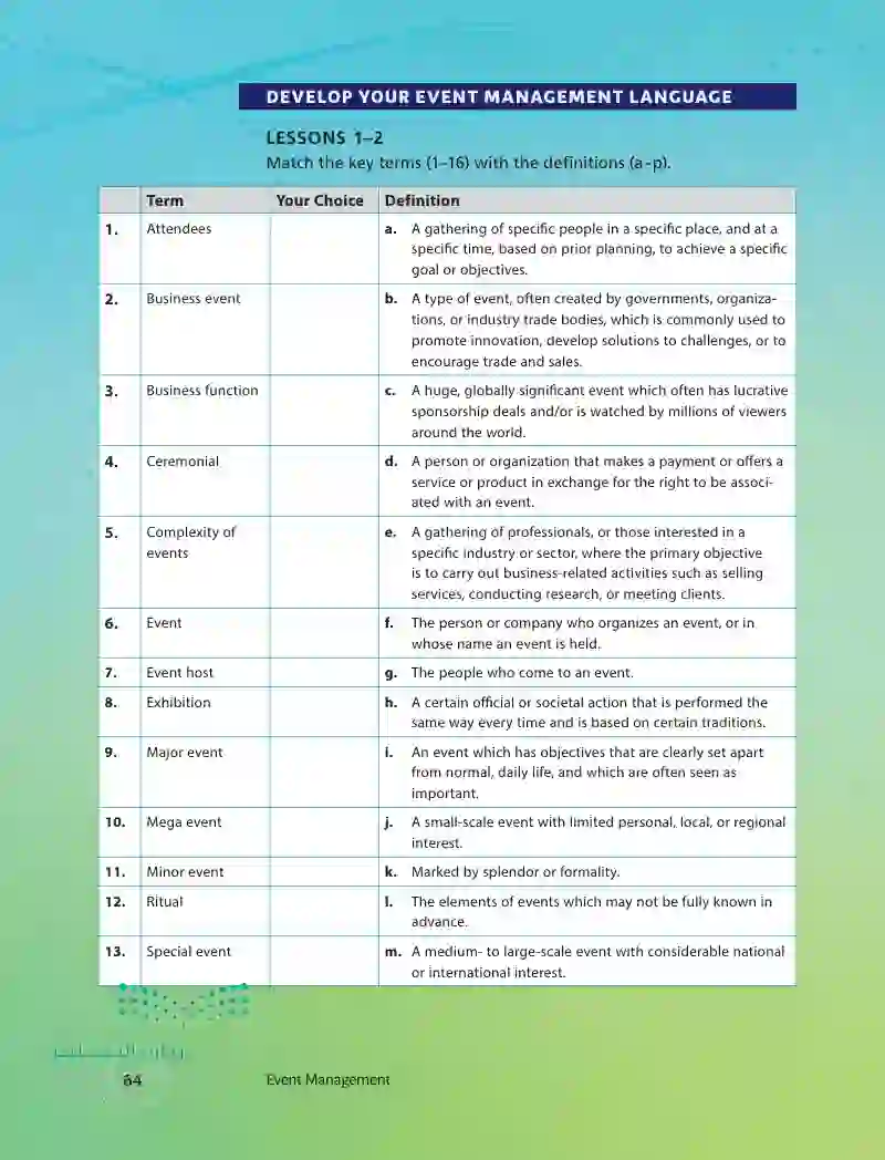 Chapter 1 Assessment