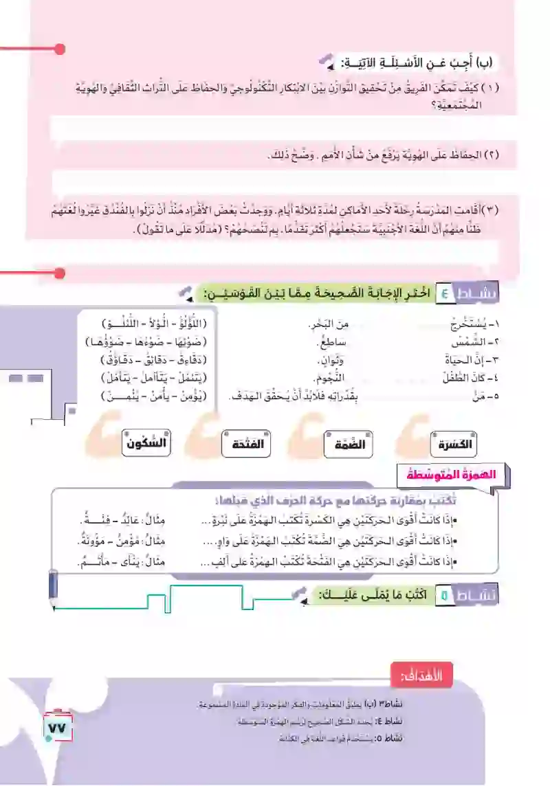 أنشطة نص الاستماع: الهوية الرقمية