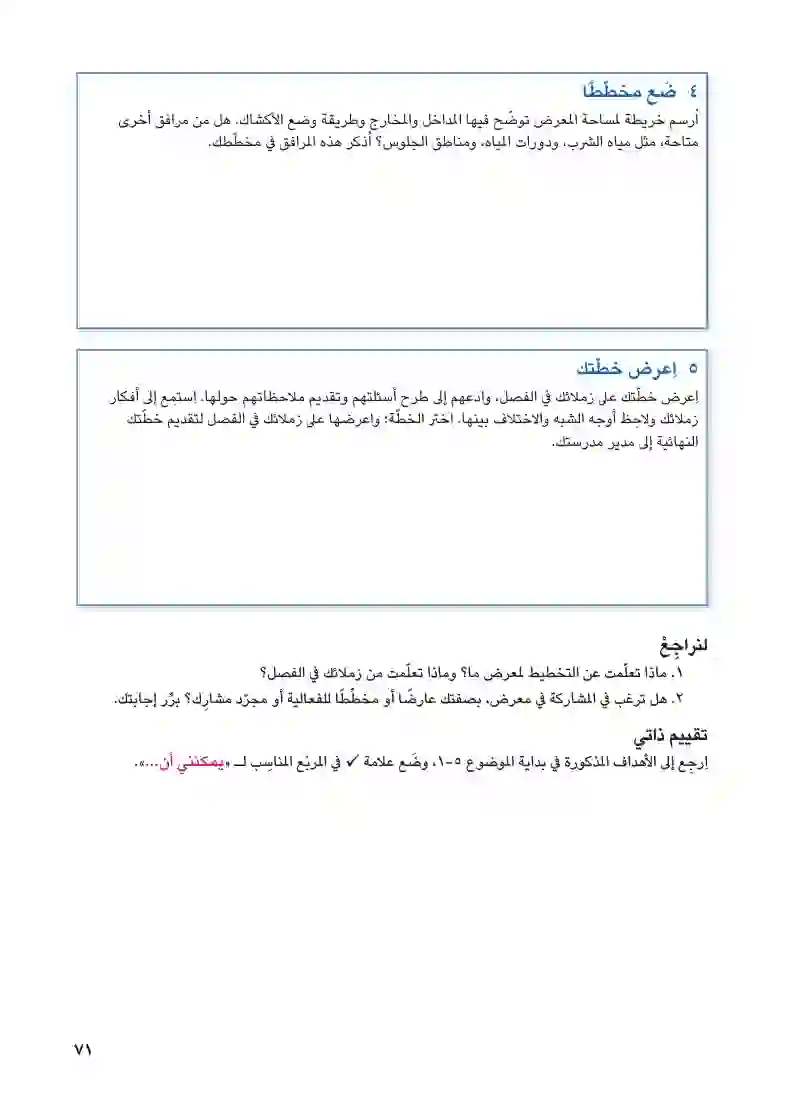 الموضوع ٥-1: الترويج لابتكاراتك