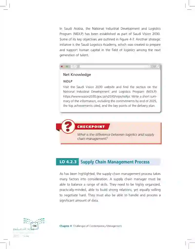 4.2 Logistics and Supply Chain Management