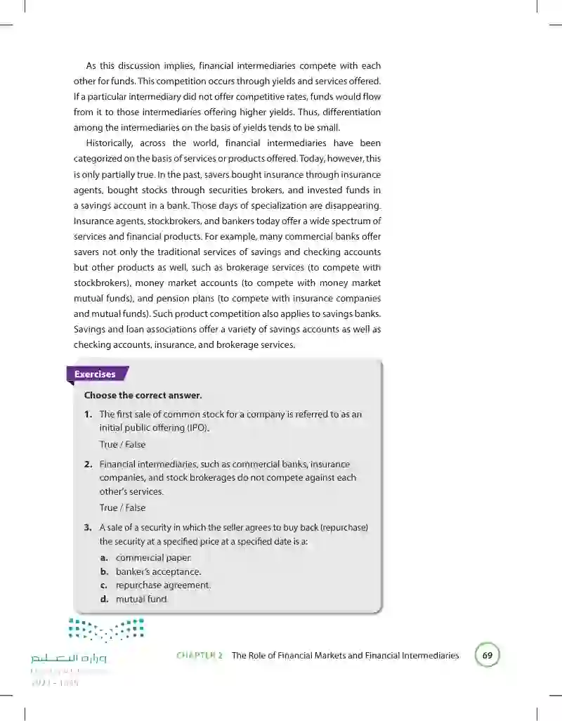 2.2 Financial Intermediaries