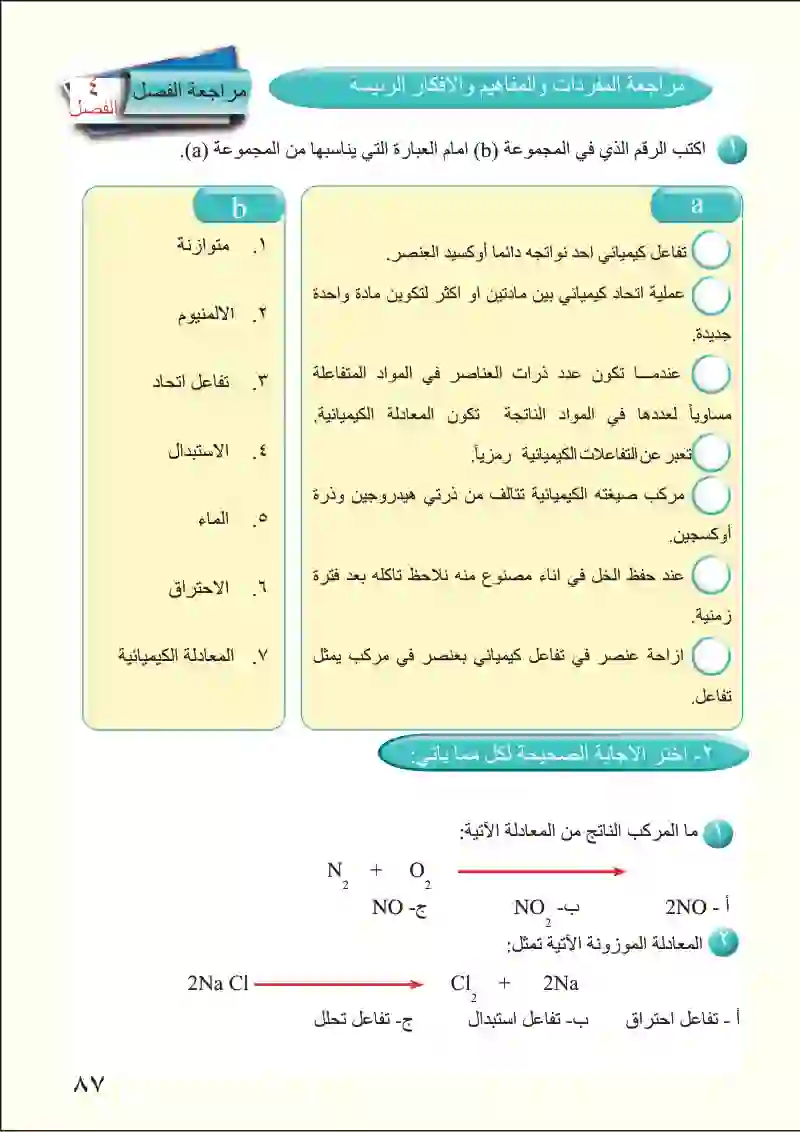 تطبيقات الكيمياء في الحياة