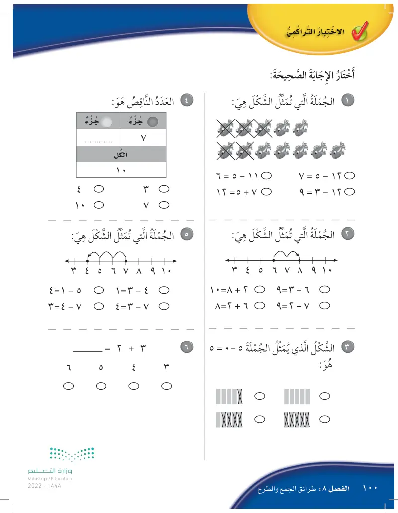 الاختبار التراكمي