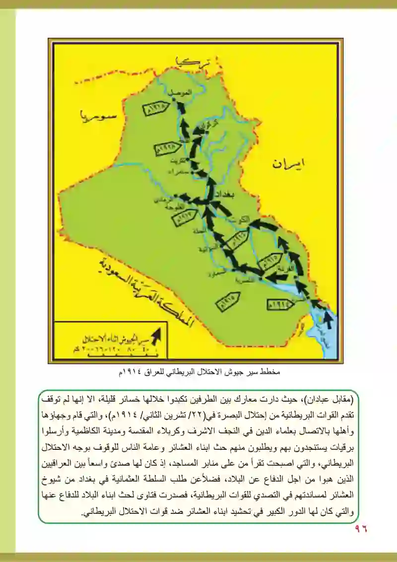 الدرس1: المصالح البريطانية في العراق
