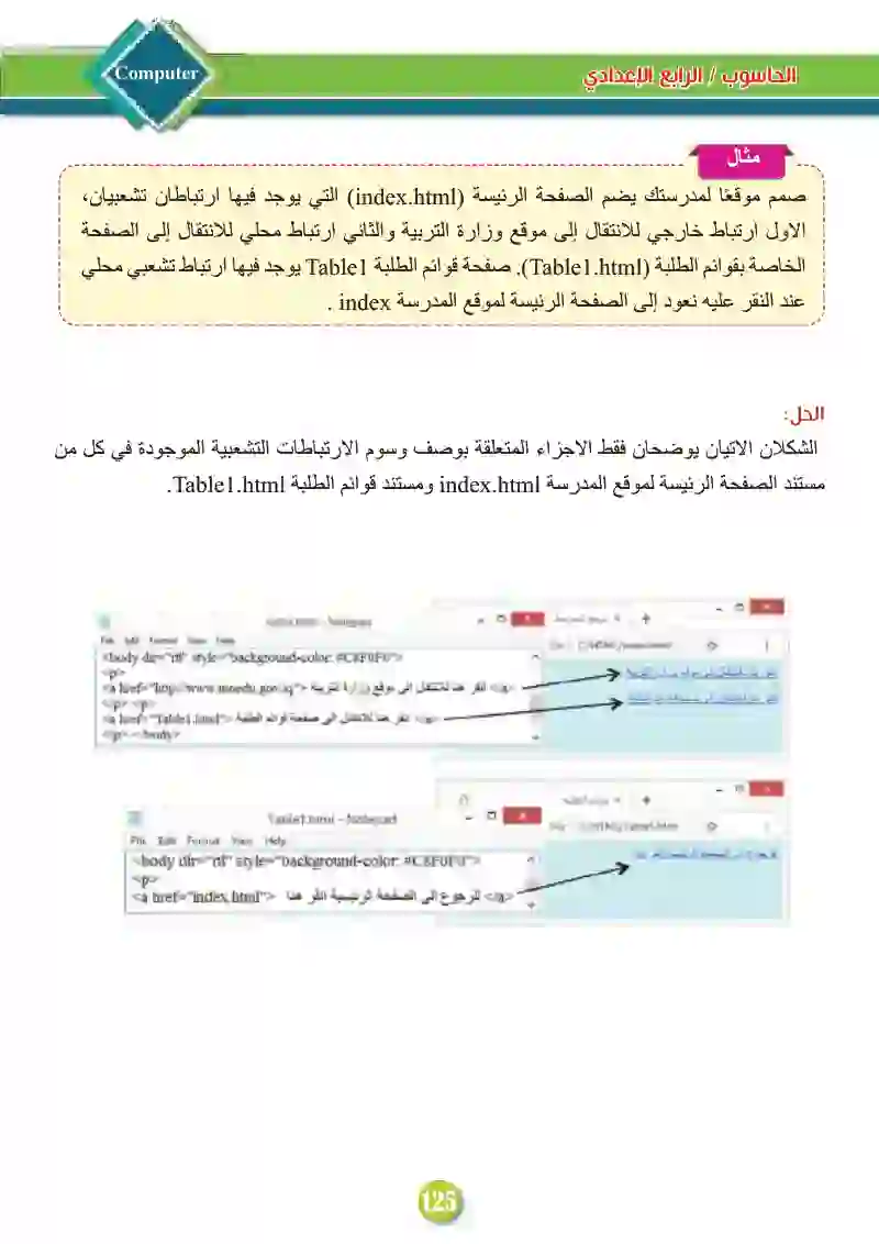 الدرس الثالث: إنشاء الجداول في لغة HTML