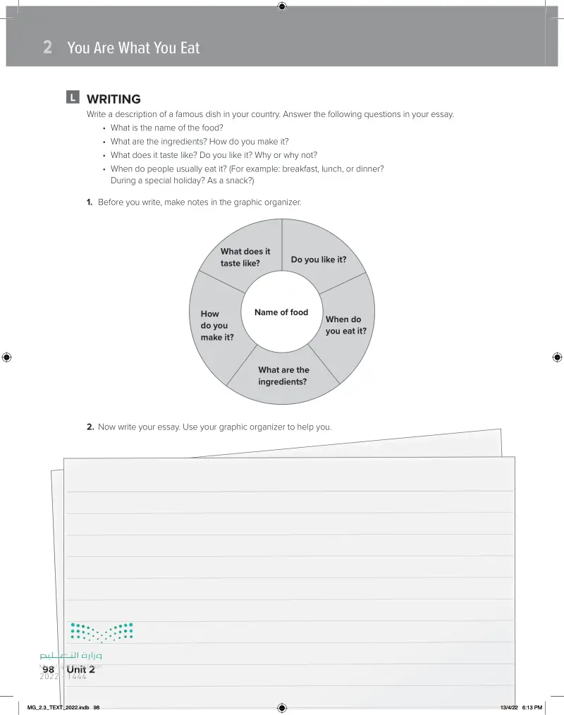 You Are What You Eat - Mega goal 2.3 - ???? ????? - ?????? ???????