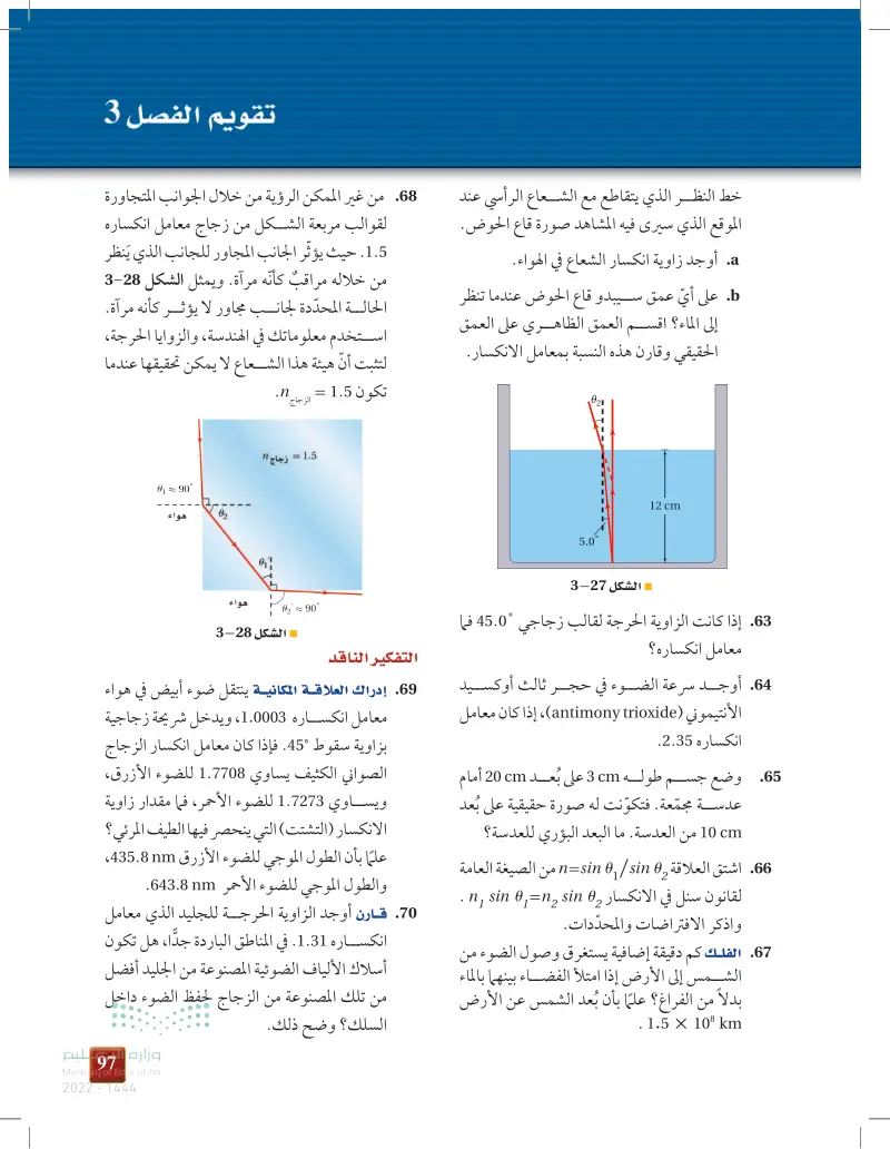3-3 تطبيقات العدسات