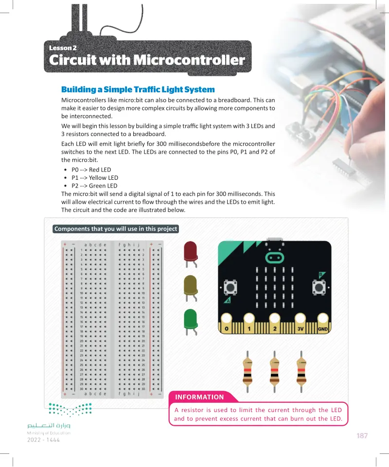 2: Circuit with Microcontroller