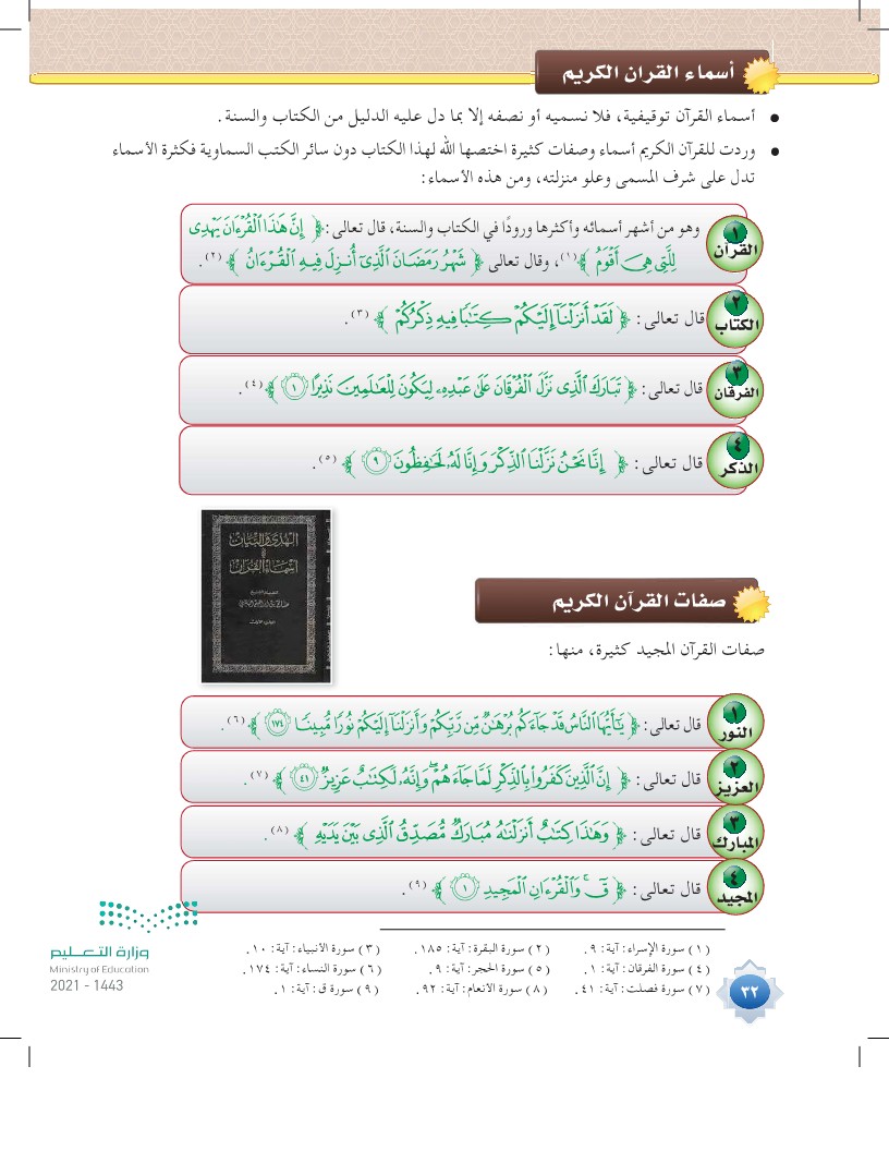 صفات القرآن الكريم عين2022 التعريف بالقرآن الكريم علوم القرآن