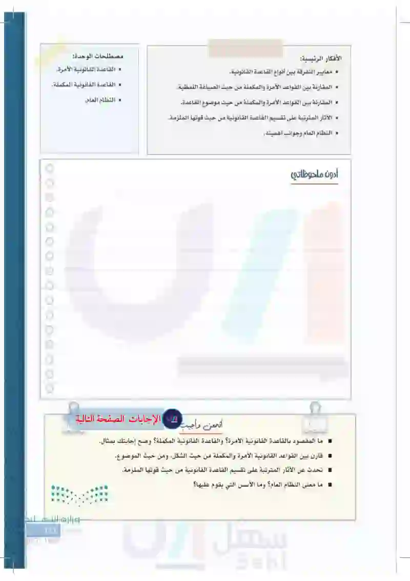 مدونة الوحدة السابعة