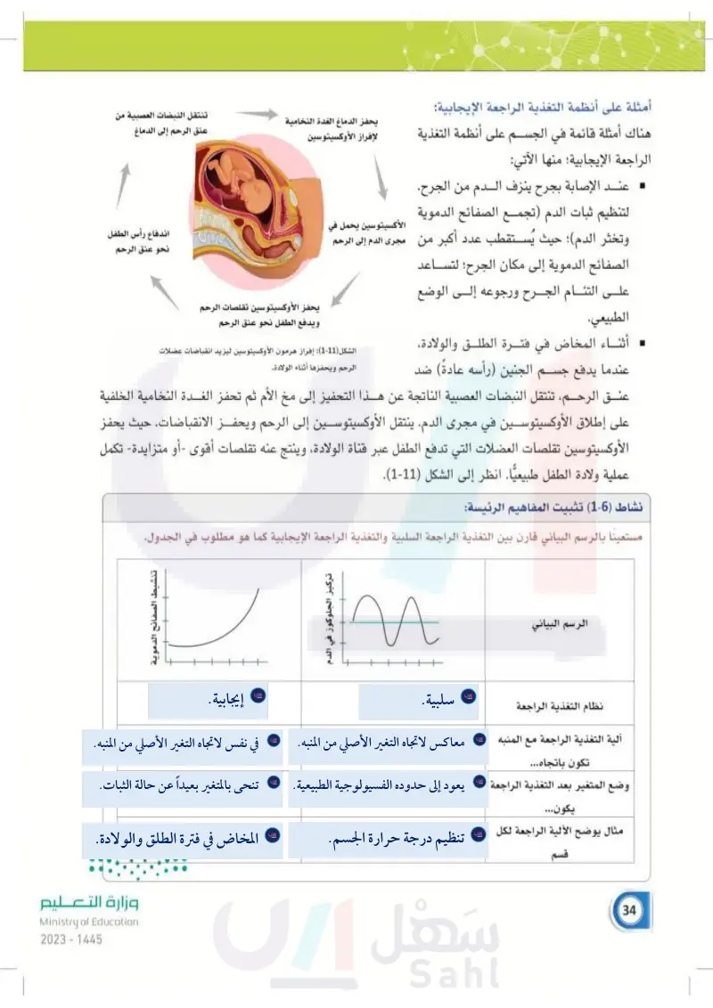 1-3 آليات التحكم بالثبات الداخلي