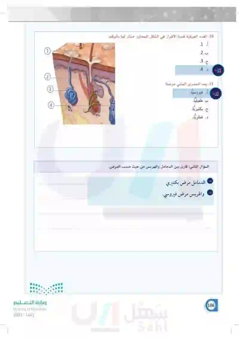 تقويم الفصل الثالث