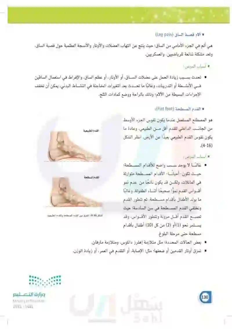 4-4 وظائف الهيكل العظمي والأمراض المتعلقة به