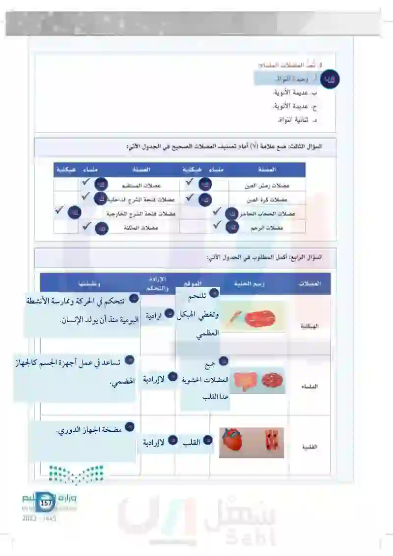 تقويم الفصل الخامس