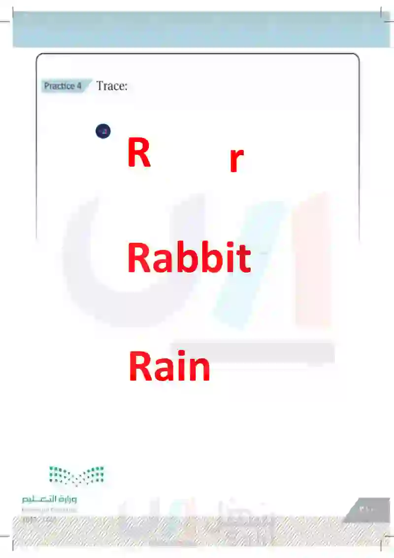 Lesson Eight: Letters(Rr)