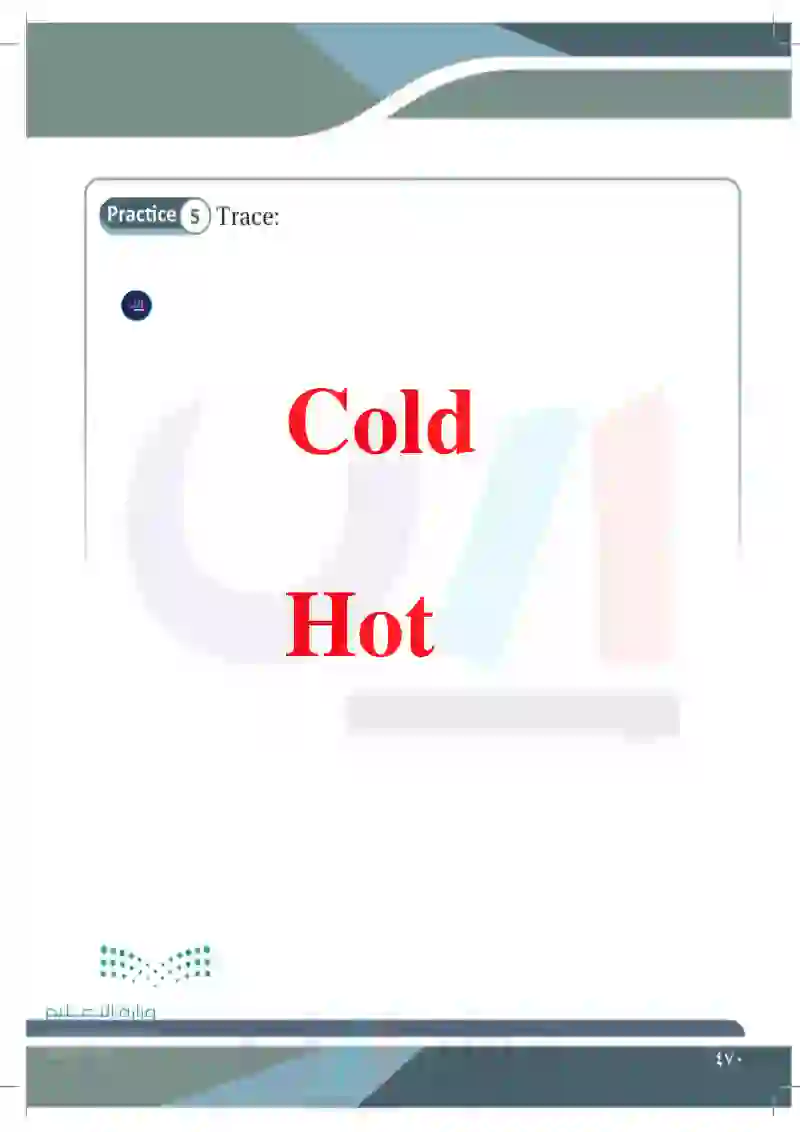 Lesson fifteen: Adjectives (Cold- Hot)