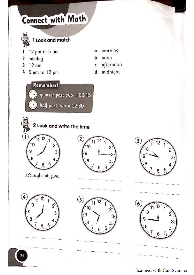 Connect with math