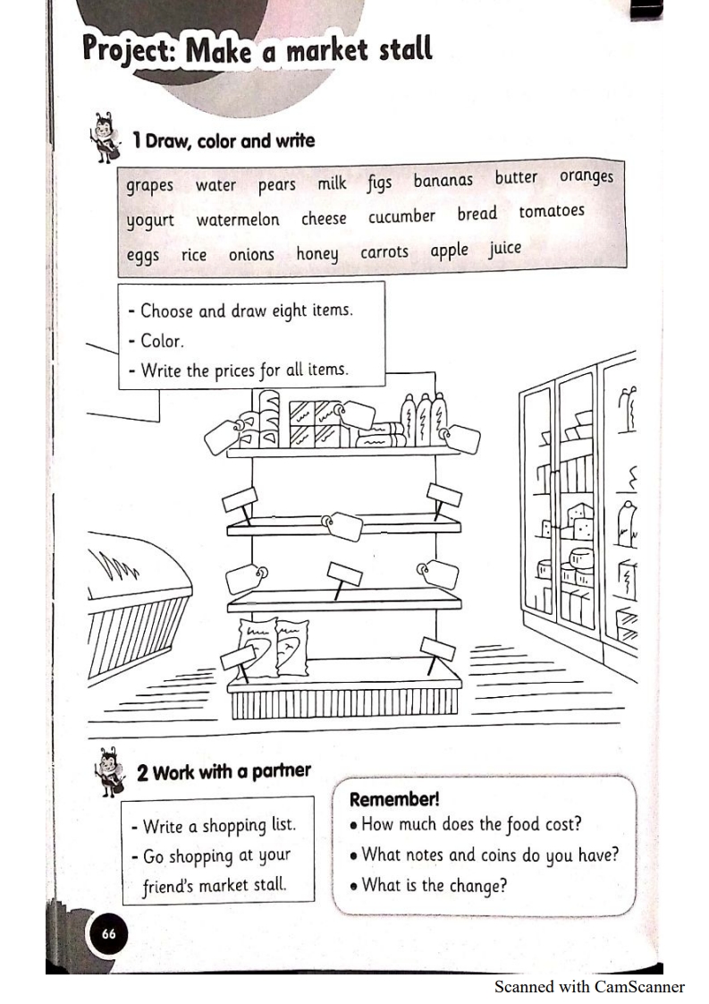 Project: Make a market stall