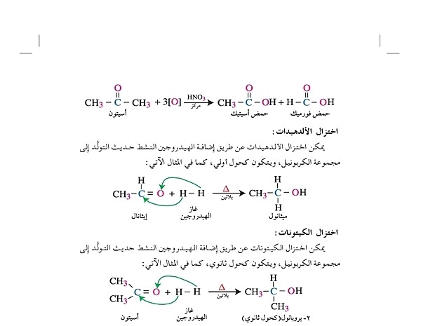 الألدهيدات والكيتونات