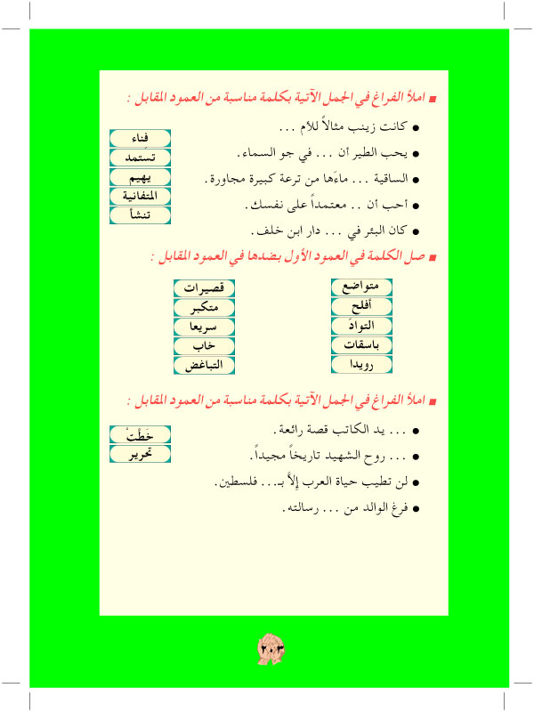 تقويم الوحدات من ( 1-12 )