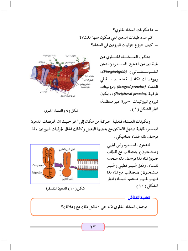 الغشاء الخلوي