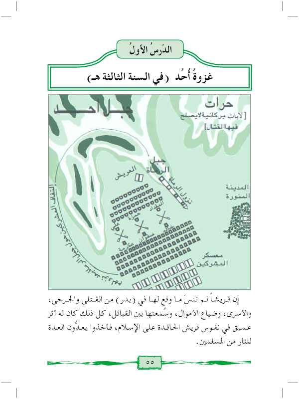 الدرس الأول: غزوة أحد