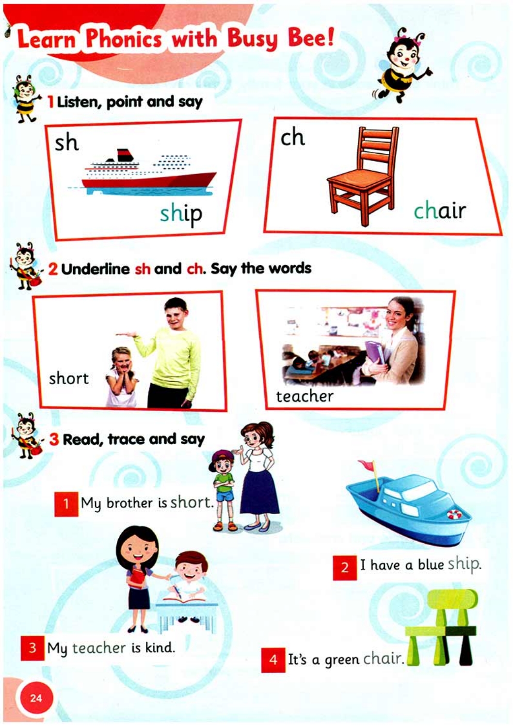 Learn phonics with Busy Bee