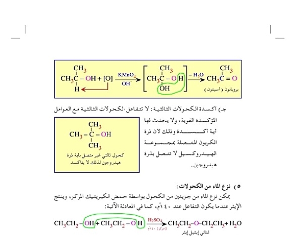 الكحولات الأليفاتية