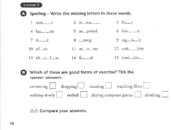 Lesson 9