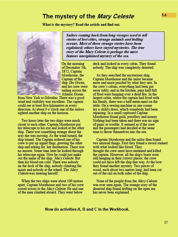 The mystery of the Mary Celeste