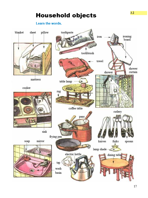 Household objects