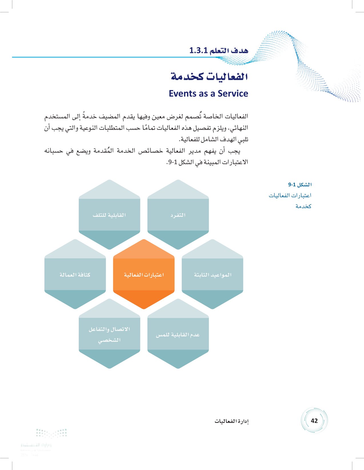 3.1 سمات الفعالية كخدمة