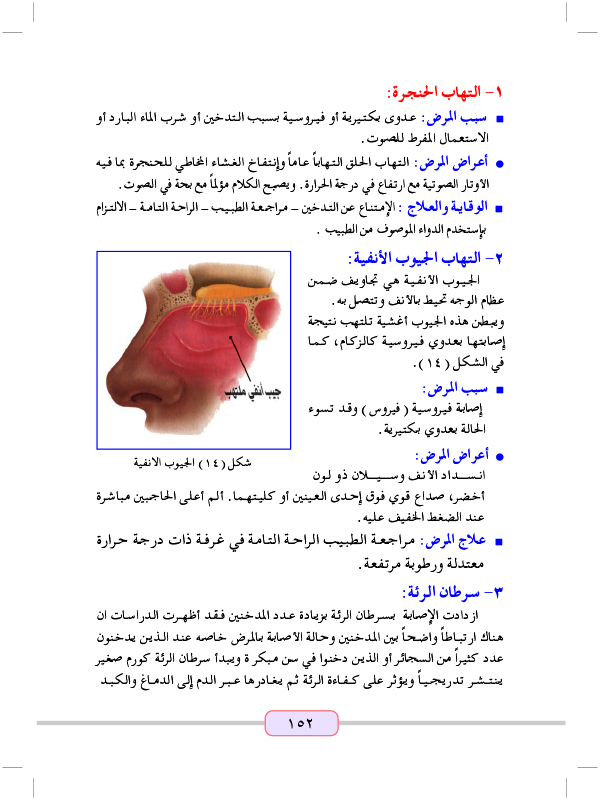 بعض امراض الجهاز التنفسي