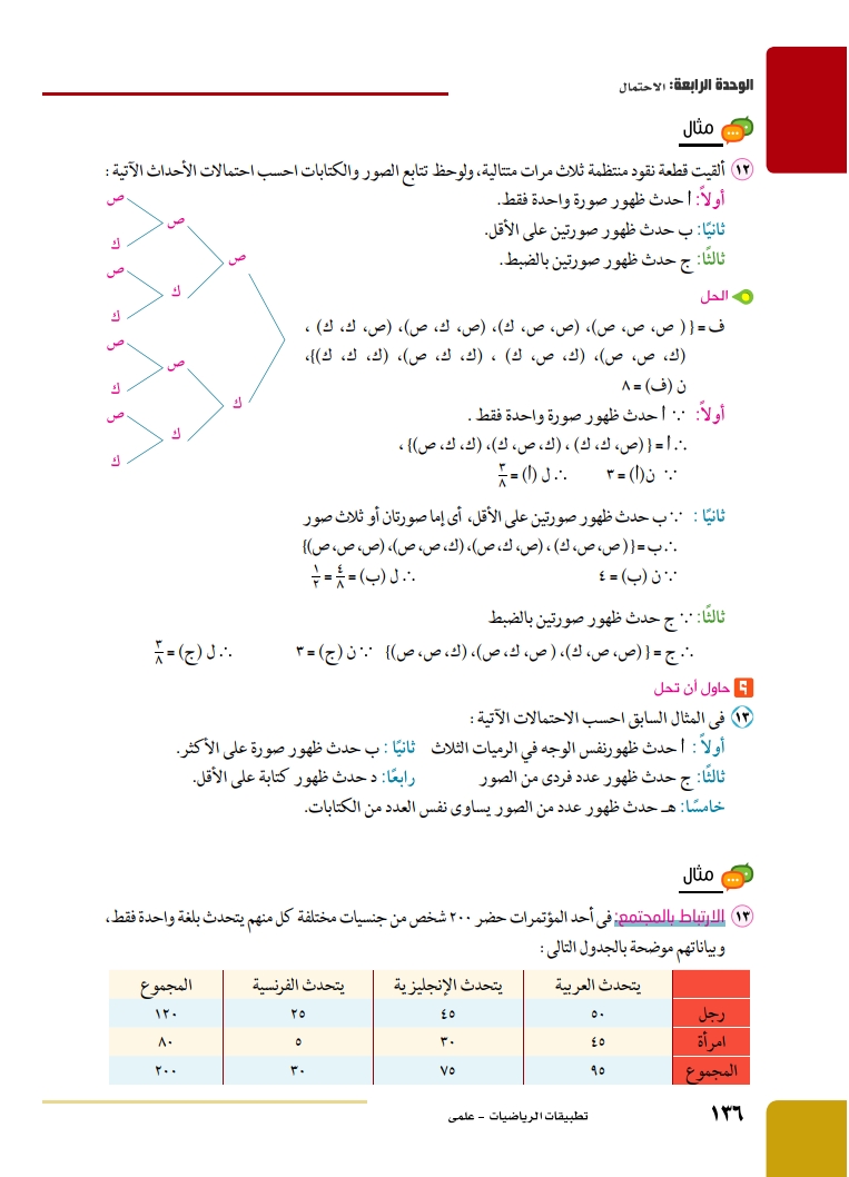 4-1: حساب الاحتمال