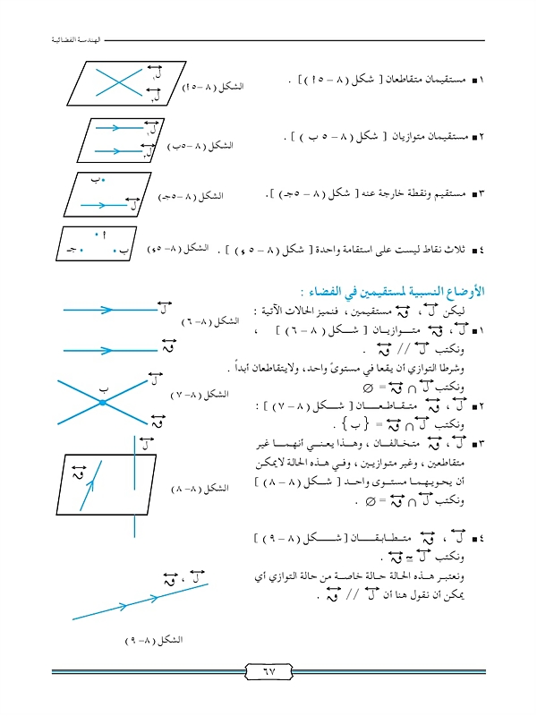 المستوى والفضاء