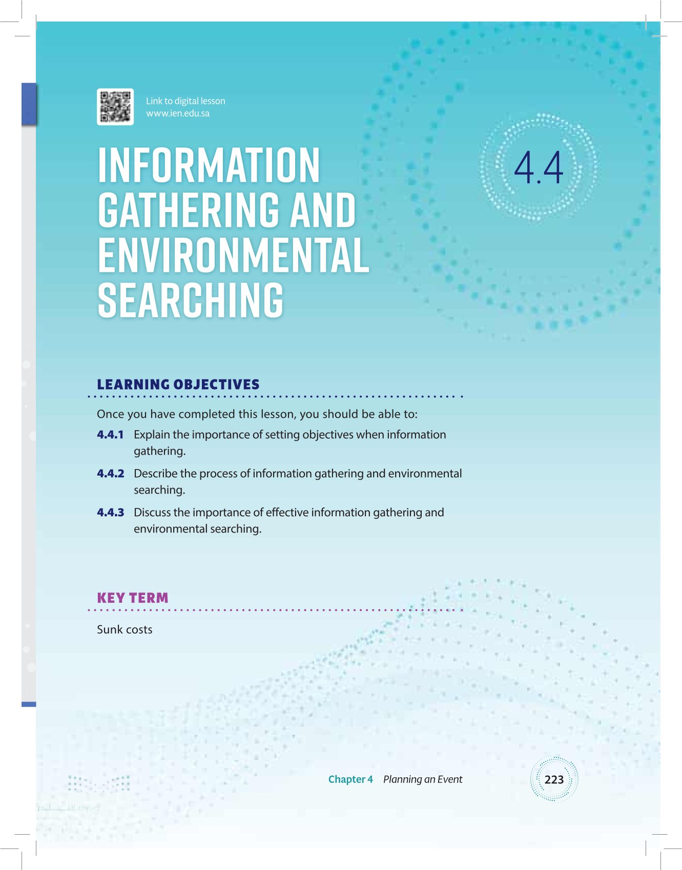 4.4 Information Gathering and Environmental Searching