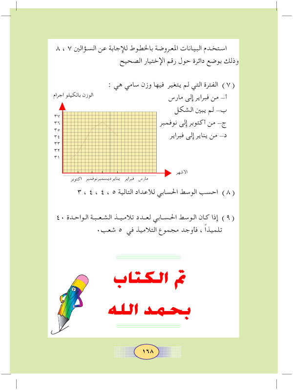 8:8 اختبار الوحدة