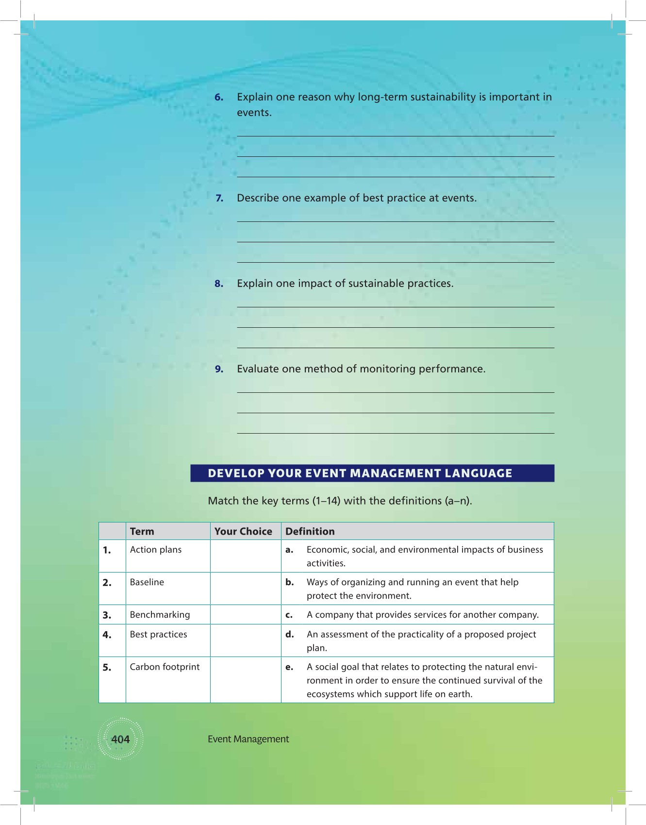 Chapter 7 Assessment